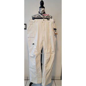 THE NORTH FACE WOMEN'S FREEDOM STRETCH INSULATED SKI SNOWBOARD 1X/REGULAR WHITE